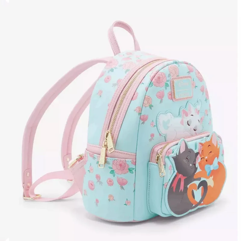 2 teile/satz Klavier Kätzchen Nachahmung Mini Rucksack und Brieftasche Weihnachten Die Marie Katze Cosplay Rucksack Schul Handtasche für Mädchen – Detail 17