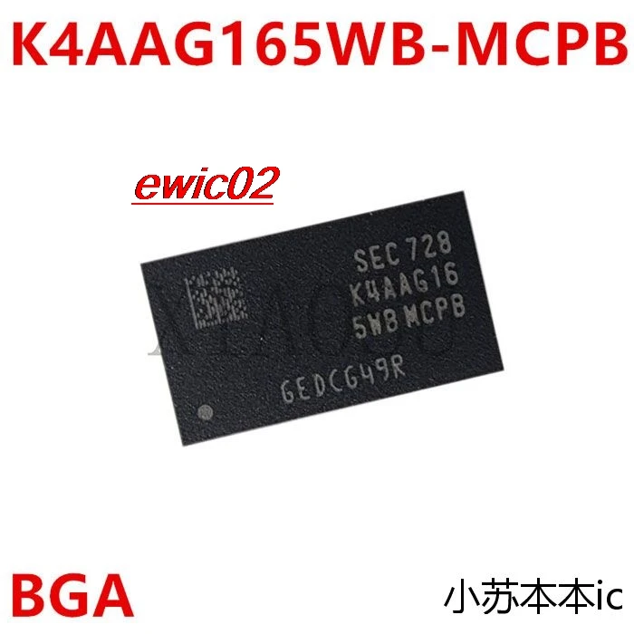 Original stock K4AAG165WB-MCPB K4AAG165 WB-MCPB FBGA96 IC