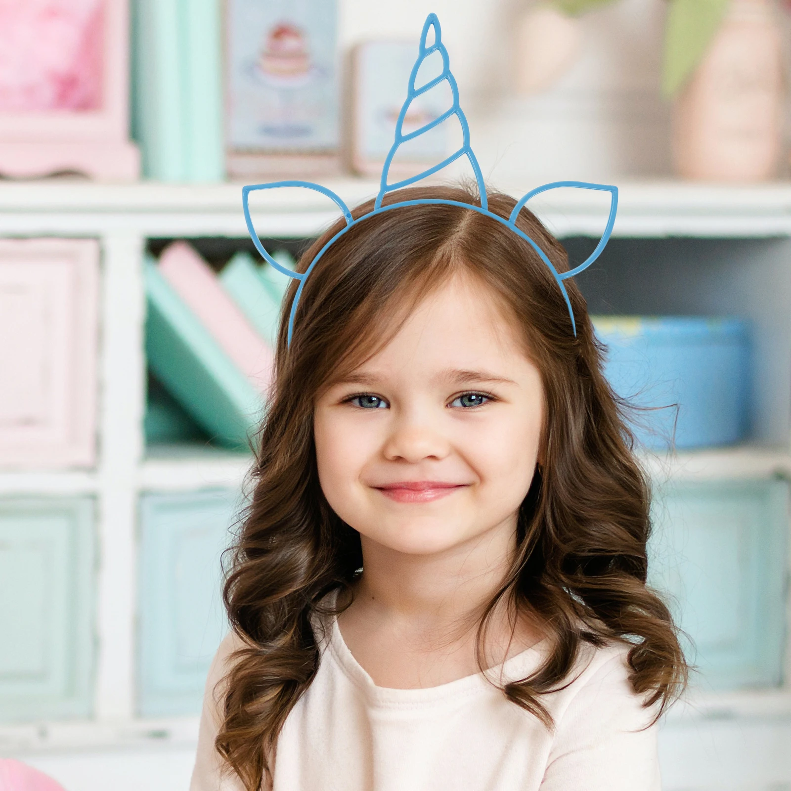 

18pcs Kids Unicorn Headbands Children Hair Ribbon Party Accessories Girls Birthday Halloween Costume Christmas Gift