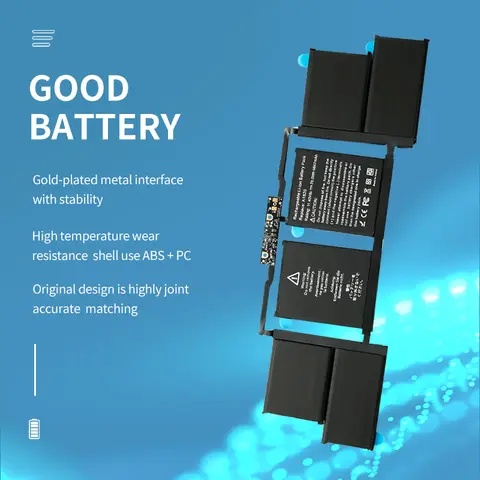 Somi-76WH A1820 Laptop Batteri För Apple MacBook Pro 15 10 best sales MacBook-batteri - №2