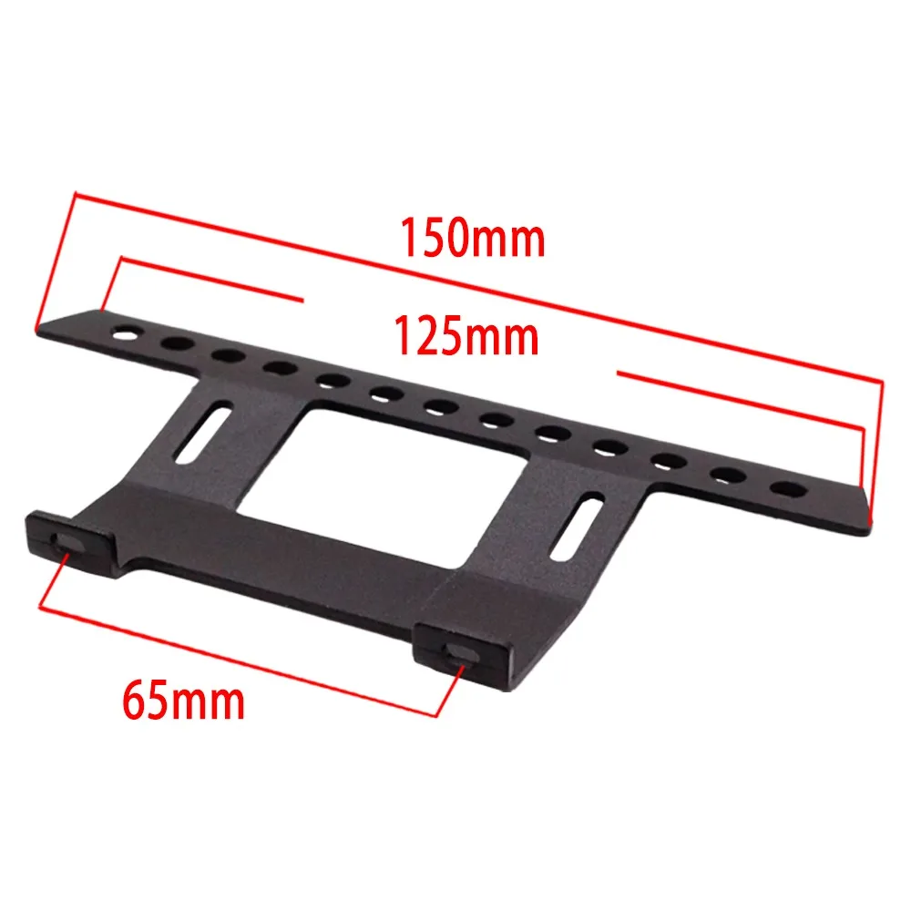 Placas laterales de armadura resistente, deslizador de pedales de Metal para 1/10 RC Crawler Axial SCX10 RC4WD TF2 RGT, piezas de mejora