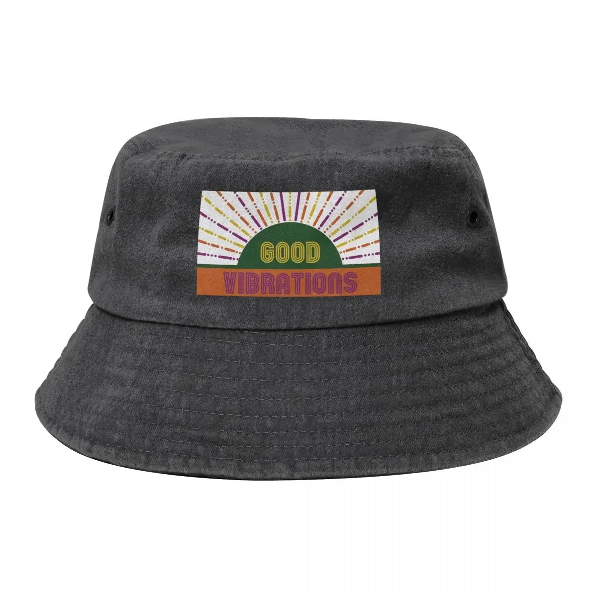 Good Vibrations - The Beach Boys Bucket Hat Anime Golf Horse Hat Golf Cap Women's Men's