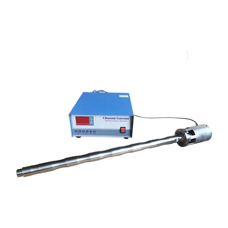 Chinese factory sales Ultrasonic titanium rod transducer ultrasonic tubular transducer for pipe cleaning