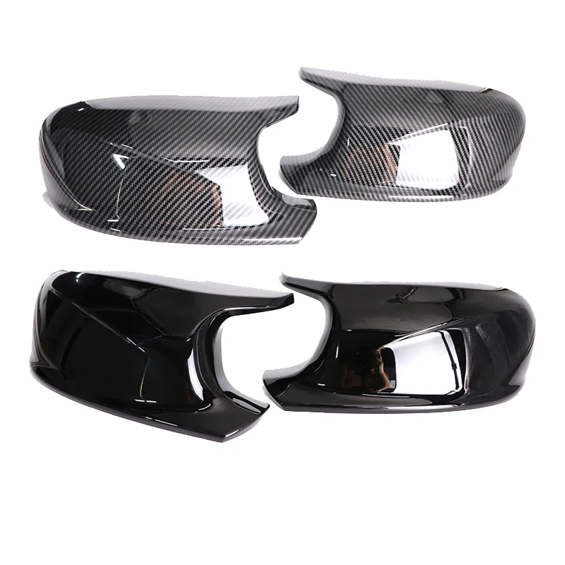 

E84 F25 2 шт. глянцевые черные накладки на боковые зеркала заднего вида из ABS для BMW X1 X3 Pre-LCI 2010-2013 гг.