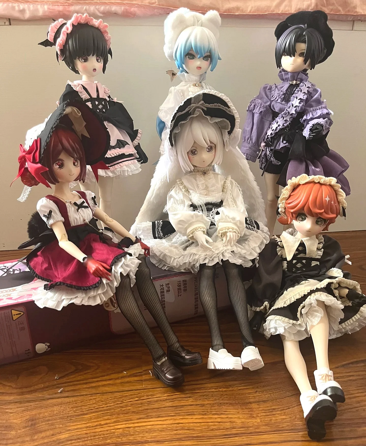 

Original Figure 1/5 Ufdoll Blind Box Tea Plus Series Movable Peripheral Collectible Dress Up Doll Children Bjd Gifts customized