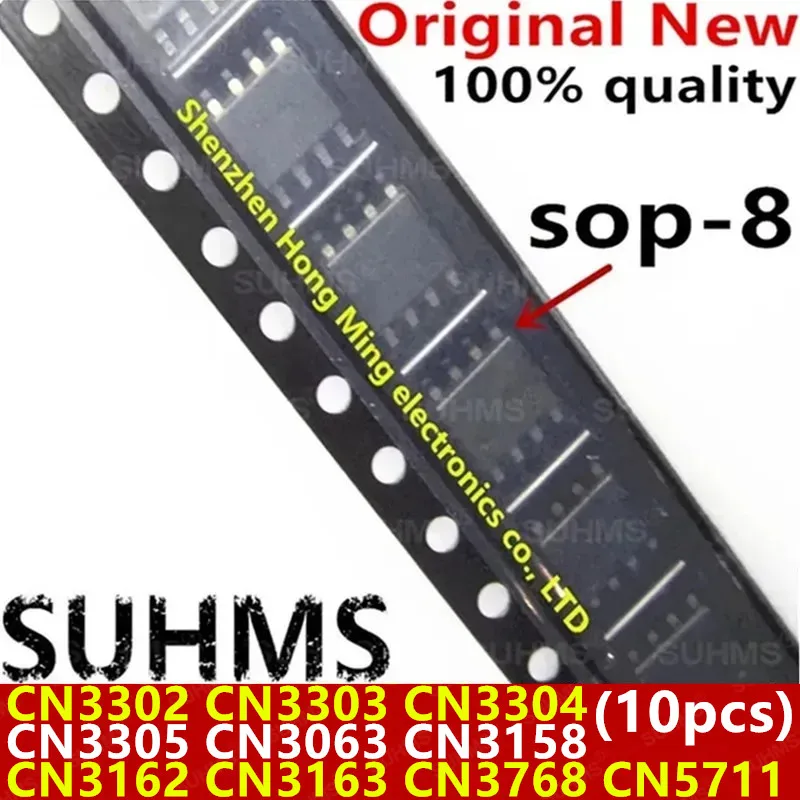 (10 sztuk) 100% nowy CN3302 CN3303 CN3304 CN3305 CN3063 CN3158 CN3162 CN3163 CN3768 CN5711 sop8