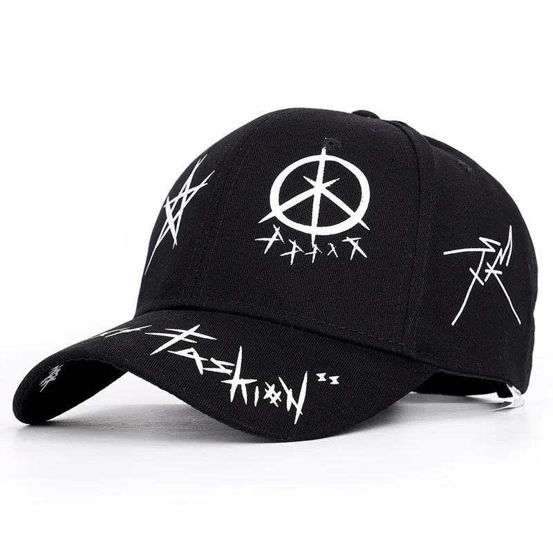 2024 New Unisex Letter Pattern Printing Snapback Baseball Caps Spring and Autumn Outdoor Adjustable Casual Hats Sunscreen Hat