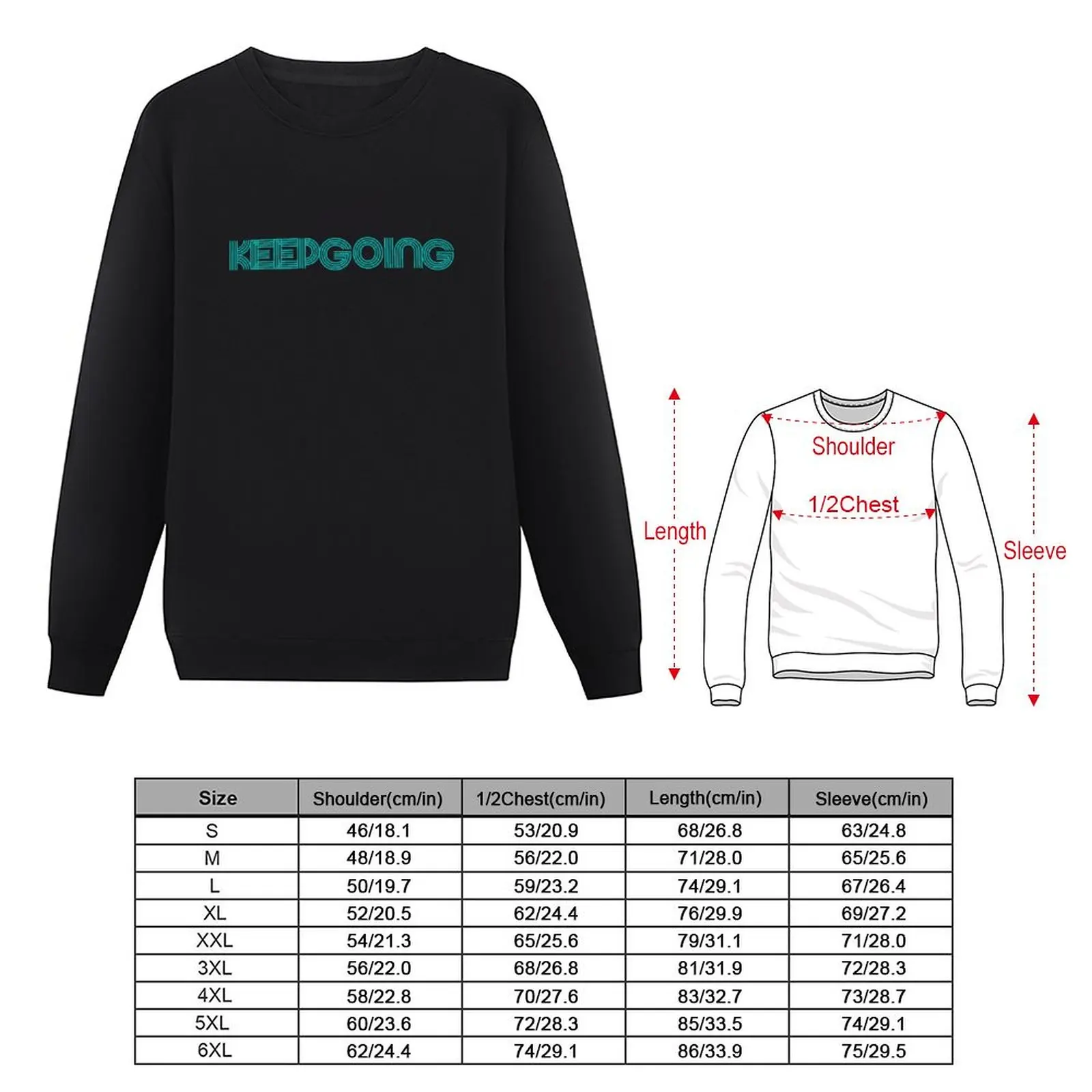 KEEPGOING Pullover Hoodie graphic t shirts men anime clothing male clothes new sweatshirt