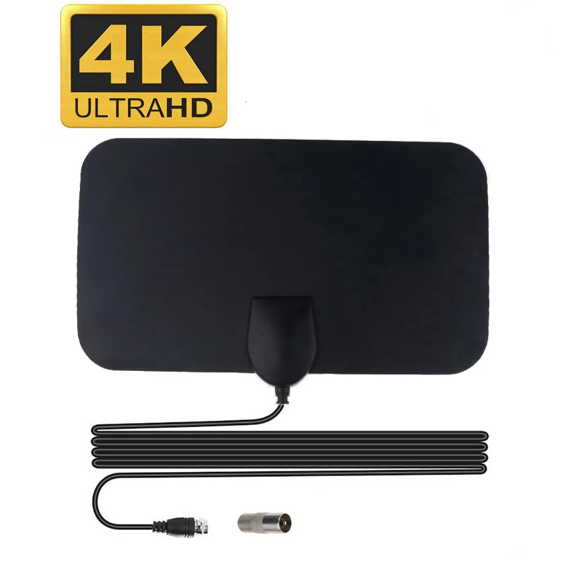 Tv Stick 4K para Android Mini HD, antena de TV Digital inteligente de alta ganancia, Europa y América DVB-T2, receptor de señal de 50 millas, 2022