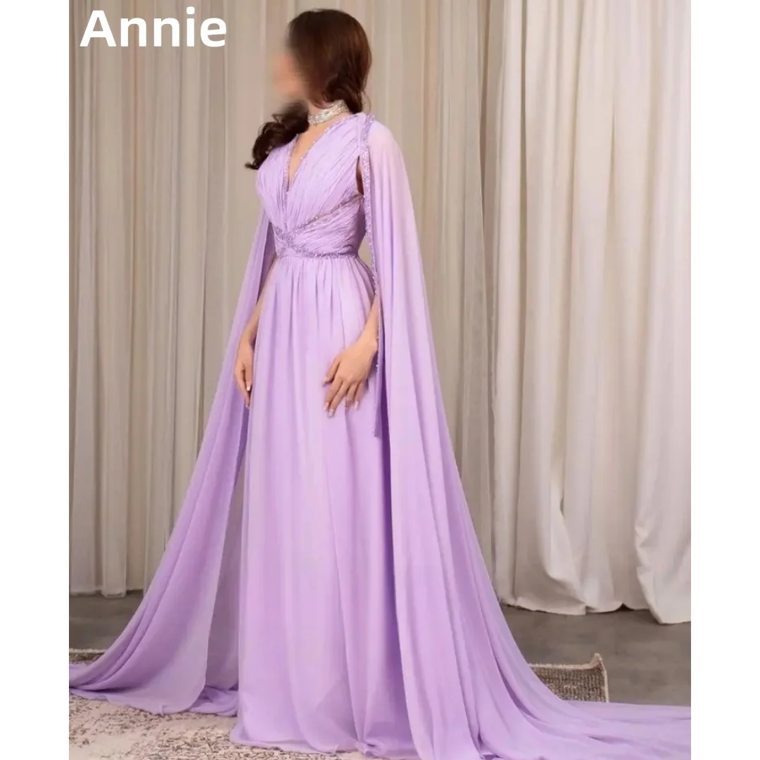 

Annie Purple Sequin Cloak Prom Dresses Dubai Luxury Evening Dresses Women's robe Wedding Party Dresses 2024فساتين السهرة