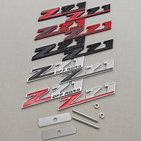 3D Metal Logo Z71 Z71OFF ROAD Car Sticker Trunk Embelem Front Grille Badge For Chevrolet Silverado Colorado Cheyenne Accessories