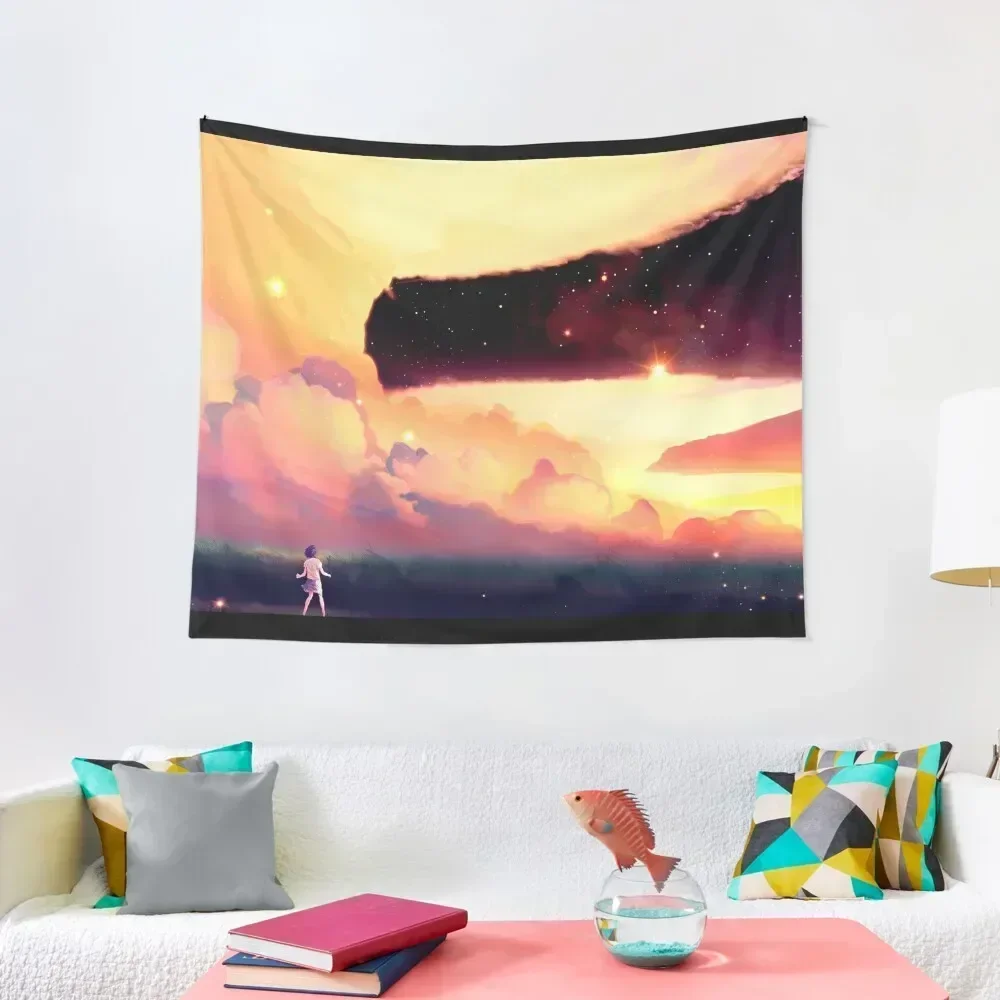 

Anime clouds Tapestry Cute Decor Cute Room Decor Wall Hanging Tapestry