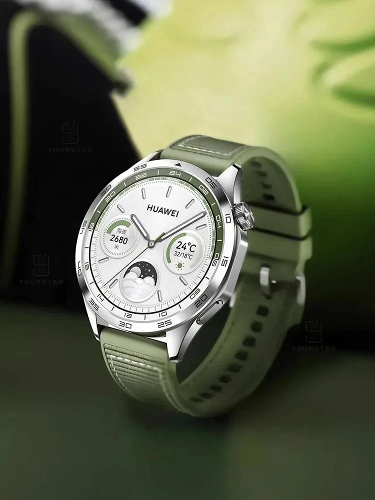 سيليكون منسوج لساعة هاوي ، سوار ساعة ذكية ، GT4 ، 3 ، 4 ، 3 برو ، GT Runner ، إكسسوارات حزام ، 46 ، 22 ks