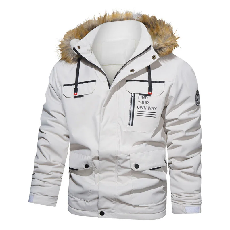 Giacche e cappotti giacca invernale parka abbigliamento da caccia giacca militare uomo campeggio pesante alpinismo Cardigan sportivo retrò