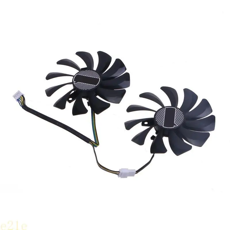 

E21E Двойной 85-миллиметровый GPU Cooler Fanats HA9010H12F-Z для для Inno-3D GTX1060 OC 6G GTX960 P106-100 P106 Радиатор карты
