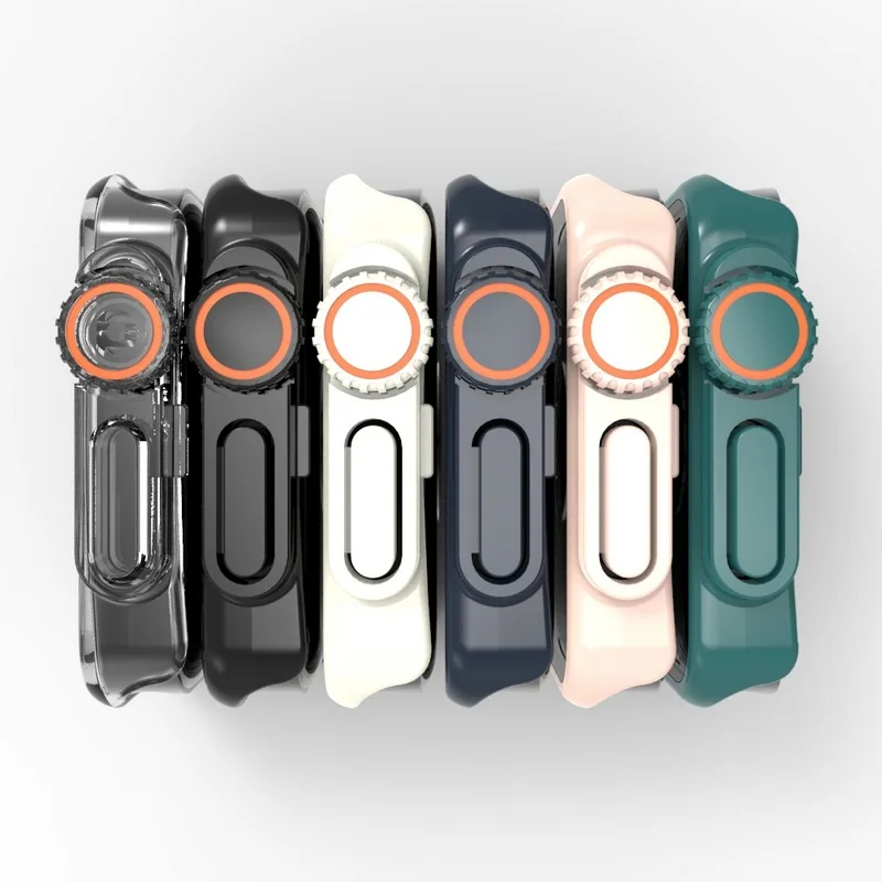 Huawei Band 10 9 8 용 강화 유리 쉘 Huawei band10 9 8 용 Ultra 케이스 커버 화면 보호기로 변경 Ultra 2로 업그레이드