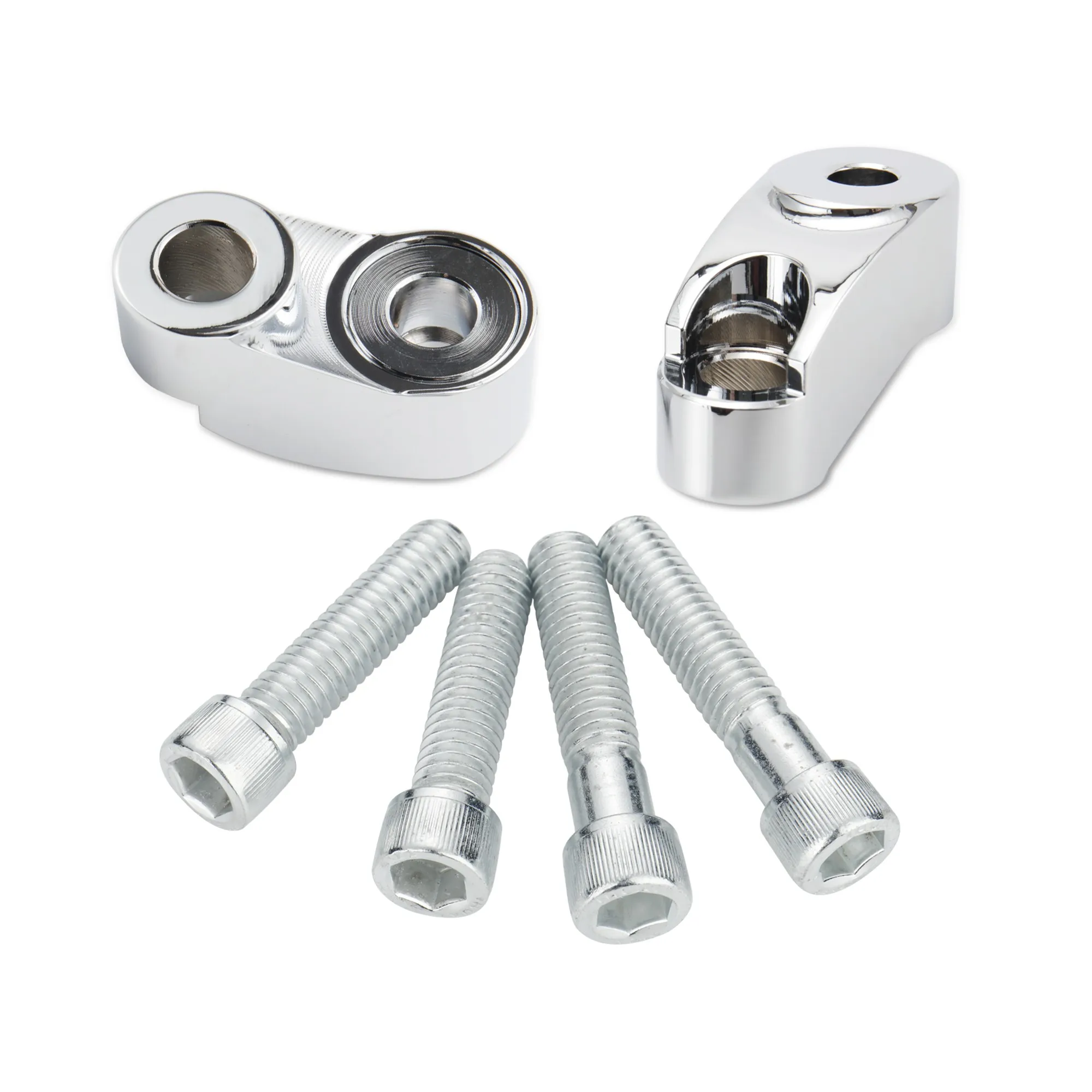Front Turn Signal Relocation Kit Mount Bracket for Harley Sportster XL 883 1200 Dyna 39MM-49MM Forks