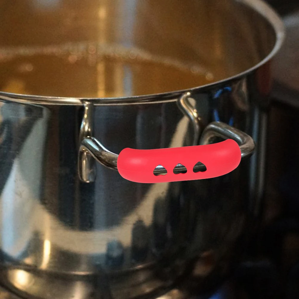 

18Pcs Pot Handle Covers Heat Resistant Non Slip Grip for Frying Pans Skillets Soup Pots Thermal Protector Kitchen Accessory