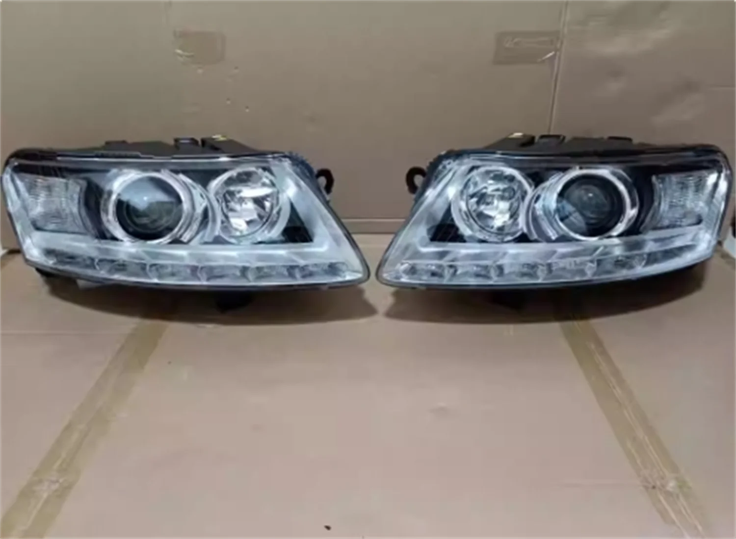 

Car LED Headlight headlamp for Audi A6L 09-11 Daytime Running DRL Turn signal