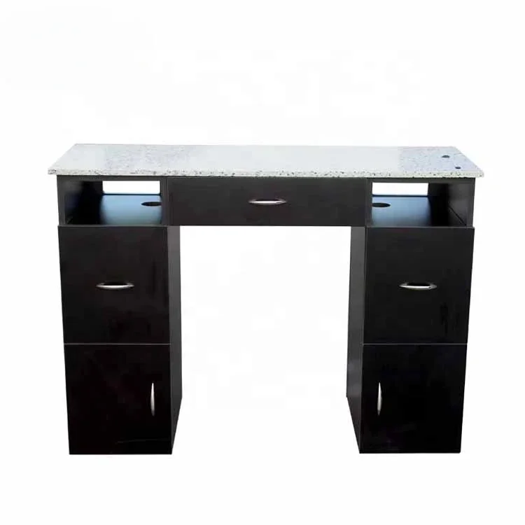 Modern Nails Salon Manicure desk MDF Nails Makeup table with Drawers