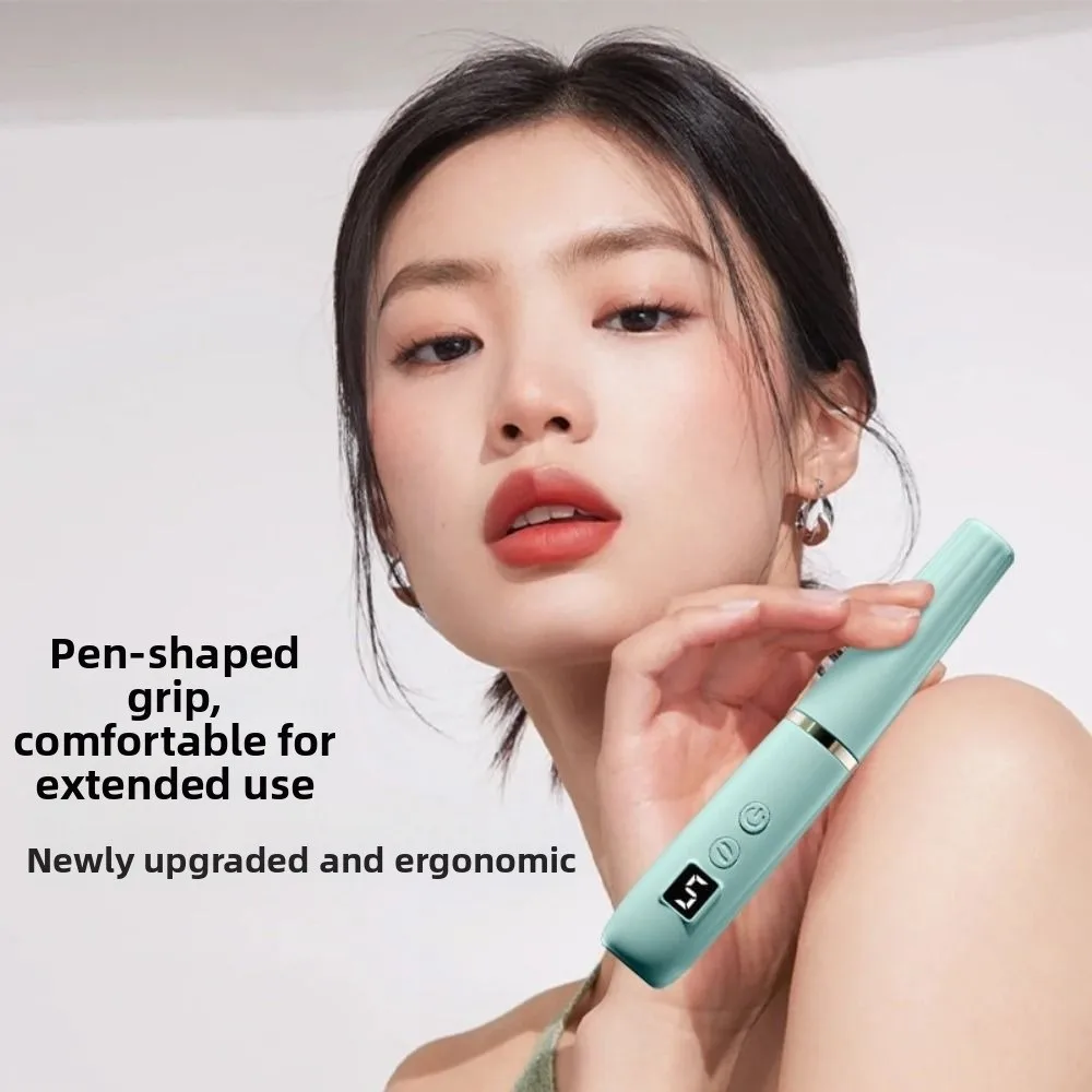 プロ仕様の電動ネイルドリルマシン、低騒音、多段ギア、マニキュアマシン、角質除去、研磨、研削