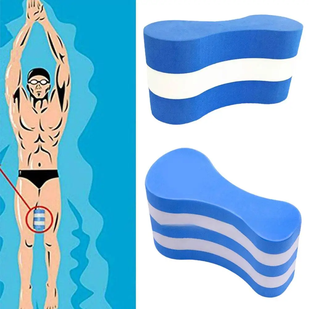 For Swimmers Pull Buoy Float EVA Leg Splint Eight-figure Specialize Blue Float Board Back Swimming Splint Eight-figure B1D0