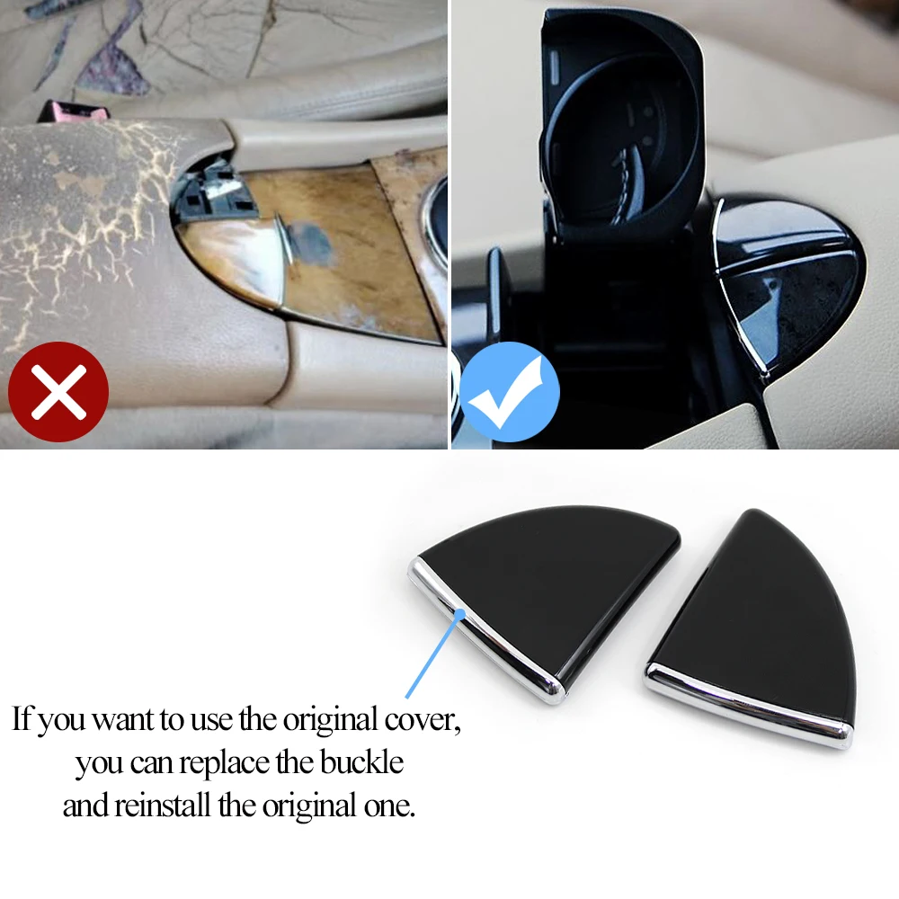 Auto Mittelkonsole Armlehne Handschuhfach Schalter Sperre Fang Taste Deckel Panel Abdeckung Für Benz E Klasse W211 E200 E300 E350 2005-2008