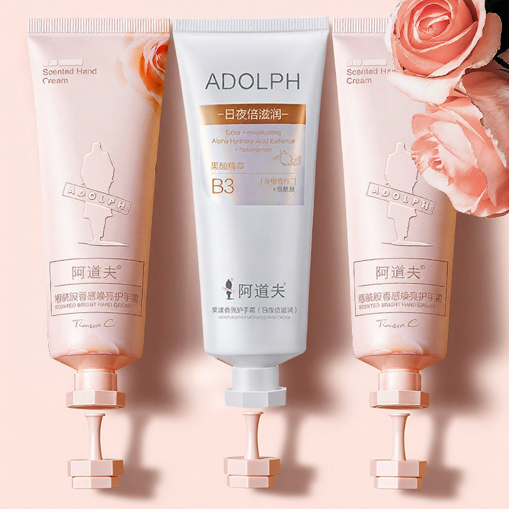Adolph | Kem Dưỡng Tay Mùa Đông Dưỡng Ẩm Không Dính, Dưỡng Sáng Da, Chống Nứt Nẻ, Dạng Dung Dịch Nhỏ Gọn Dễ Mang theo