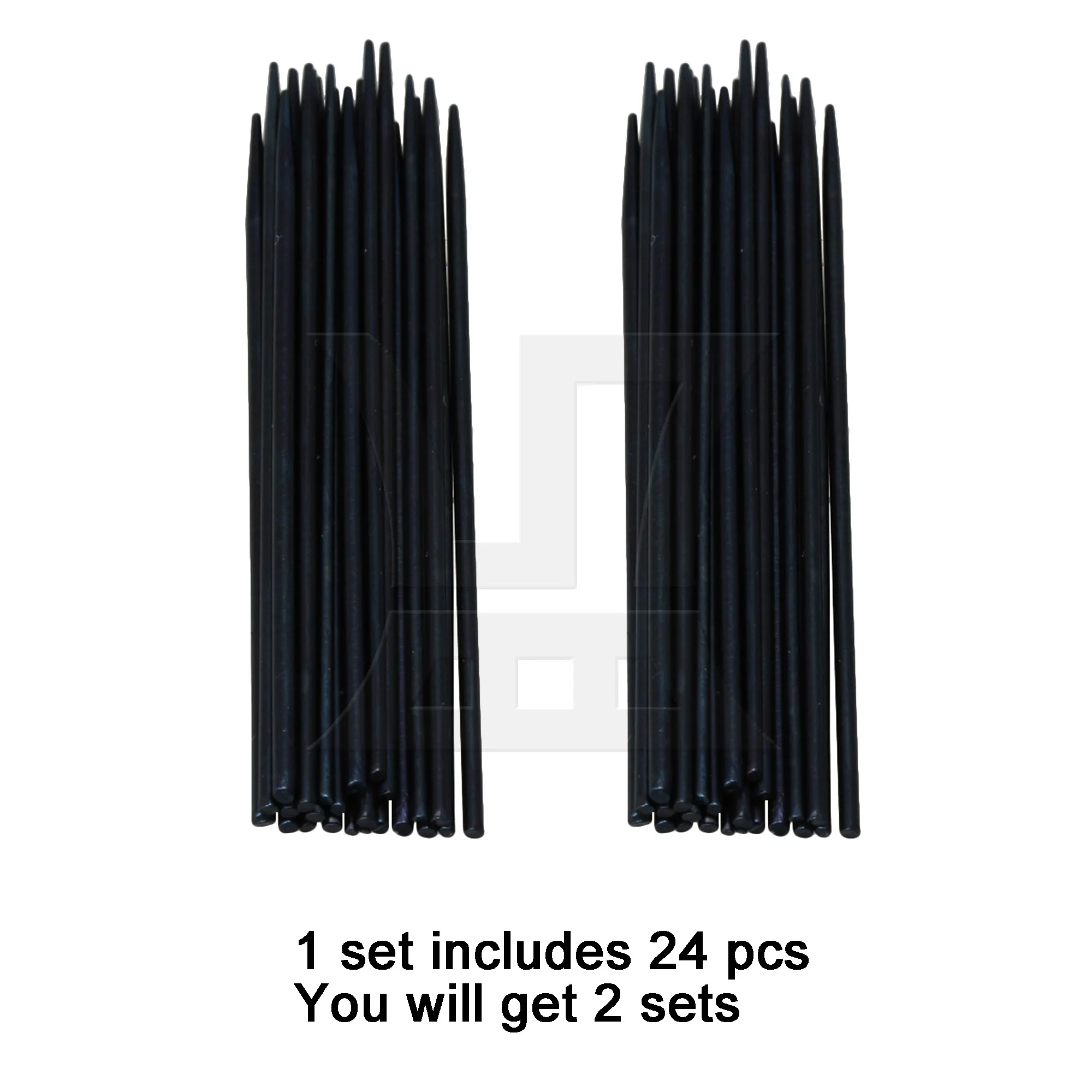 

Yibuy 48 Pieces Saxophone Spring 0.8-1.3mm for Musical Instrument Parts