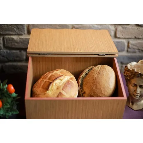 Selenaev-rate New Wood Walnut Bread Box