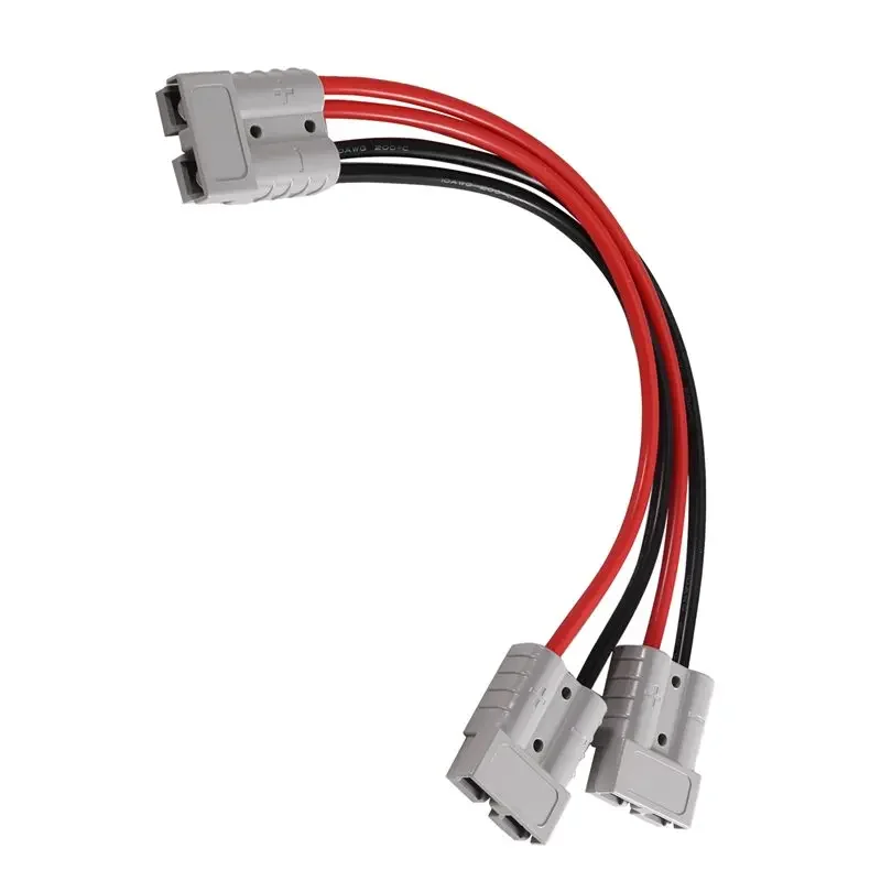 New-1PCS 50A Y-Splitter Connector Cable High Current Quick Release Cable Heavy Duty 10AWG Cable
