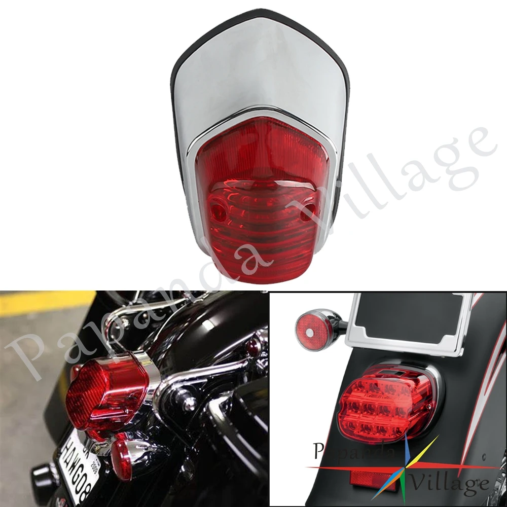

Motorcycle 12V Taillight Rear Running Brake Light Universal for Yamaha Suzuki Kawasaki Honda VT400 VT750 ACE Shadow Sabre 1100