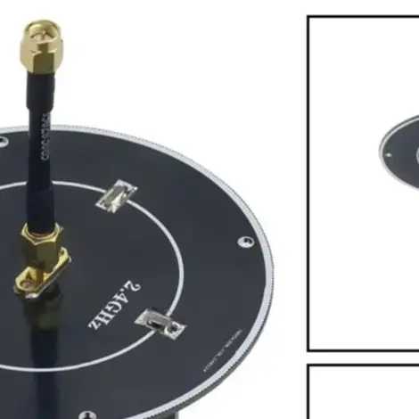 2 4GHz 13dBi Directional for antenna Lefthanded Spiral Circular Polarized Sinistral for Long Distance for fpv Remote Operation