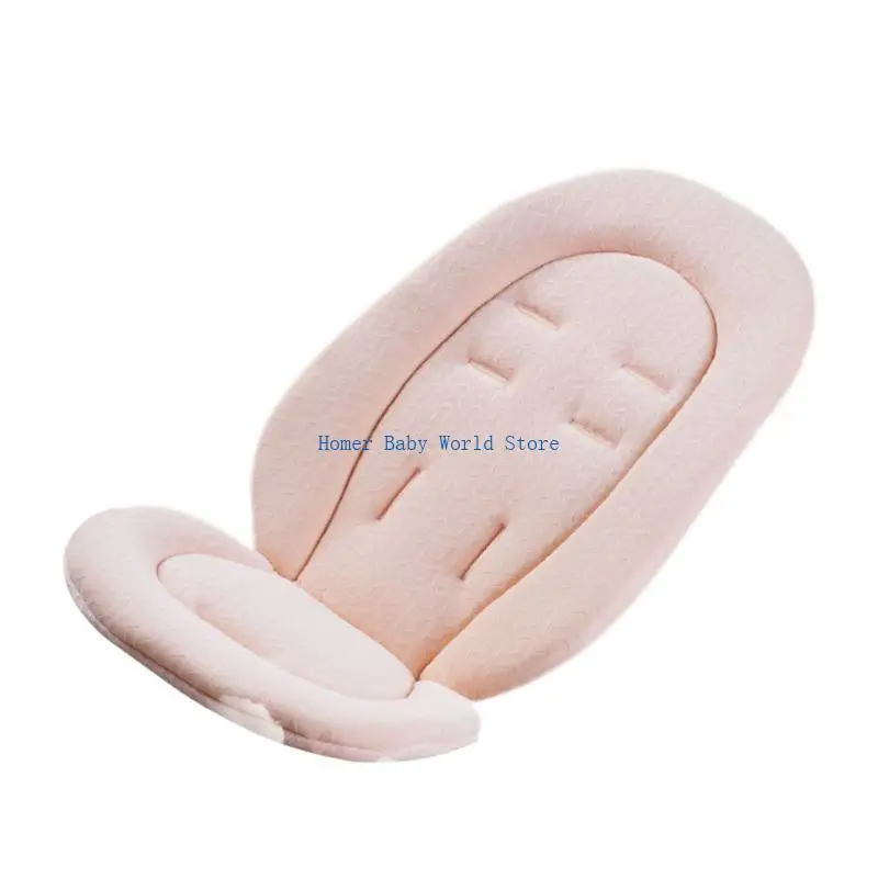 

B2QD Baby Stroller Pad Car Cushion Infants Cotton Pad Mattress Pushchair Dinning Chair Cradles Accessory