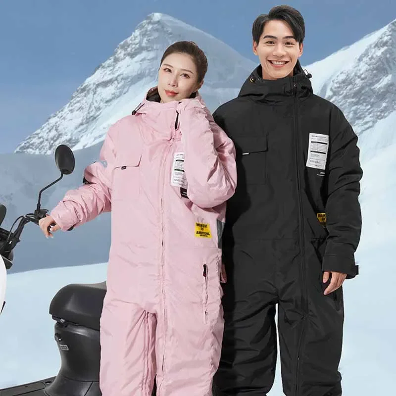 

Winter Motorcycle Jacket ColdProof Windproof Suit Motorbike Jacket Cross-country Equipment Men's Women's Ski Fishing Suit Velvet