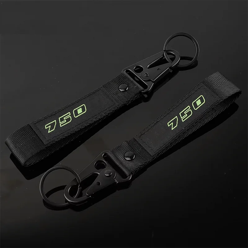 For Kawasaki Z750 Z750S Z750R Ninja Models Motorcycle Keychain Embroidery Badge Key Ring Keyring