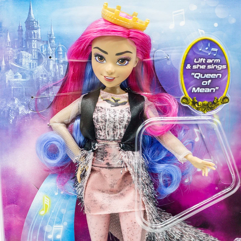 Hasbro Descendants 3 11 Inches Lift Arm She Sings Queen of MeanMovable Figure Model Can Sing Gift Joint Mobility Collection Doll