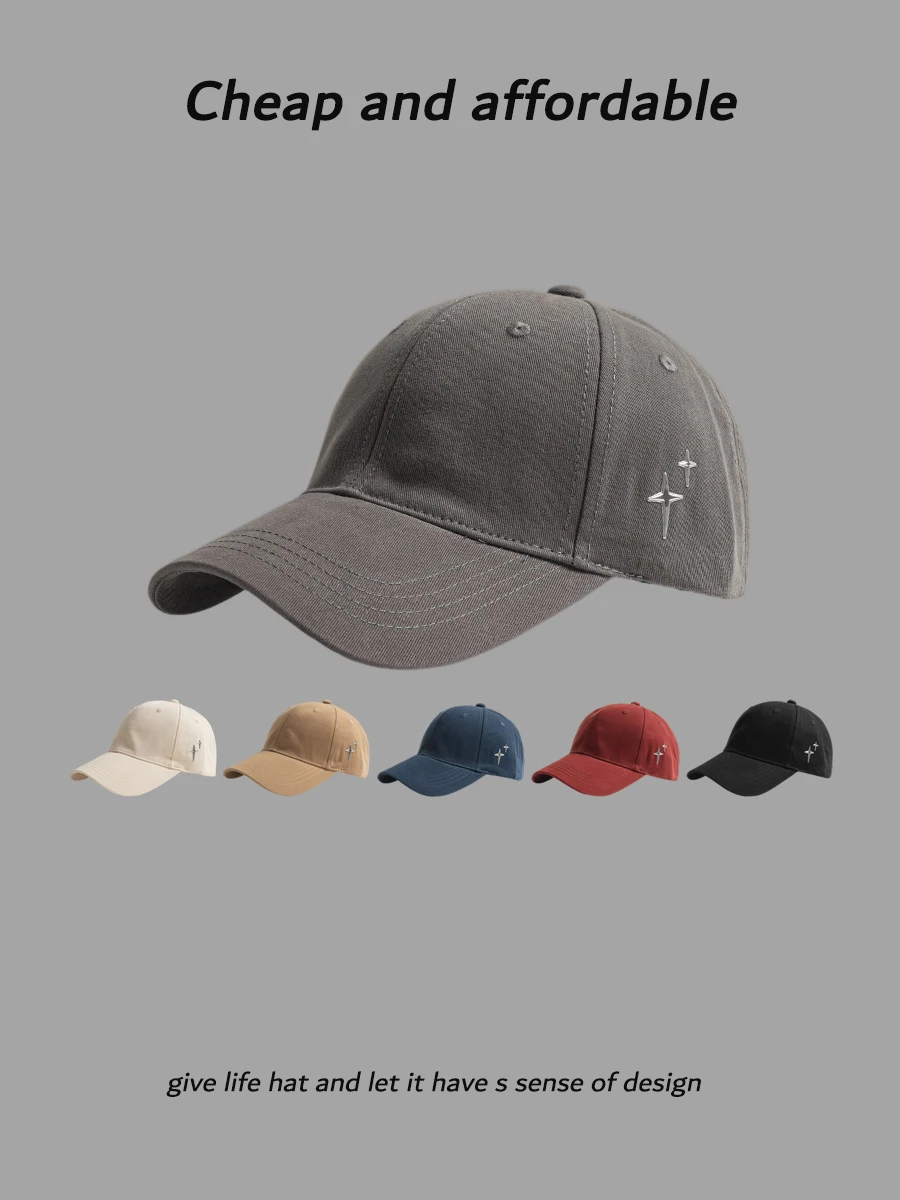 

Hat men's and women's fashion cap spring and summer outdoor sunshade sunscreen baseball cap