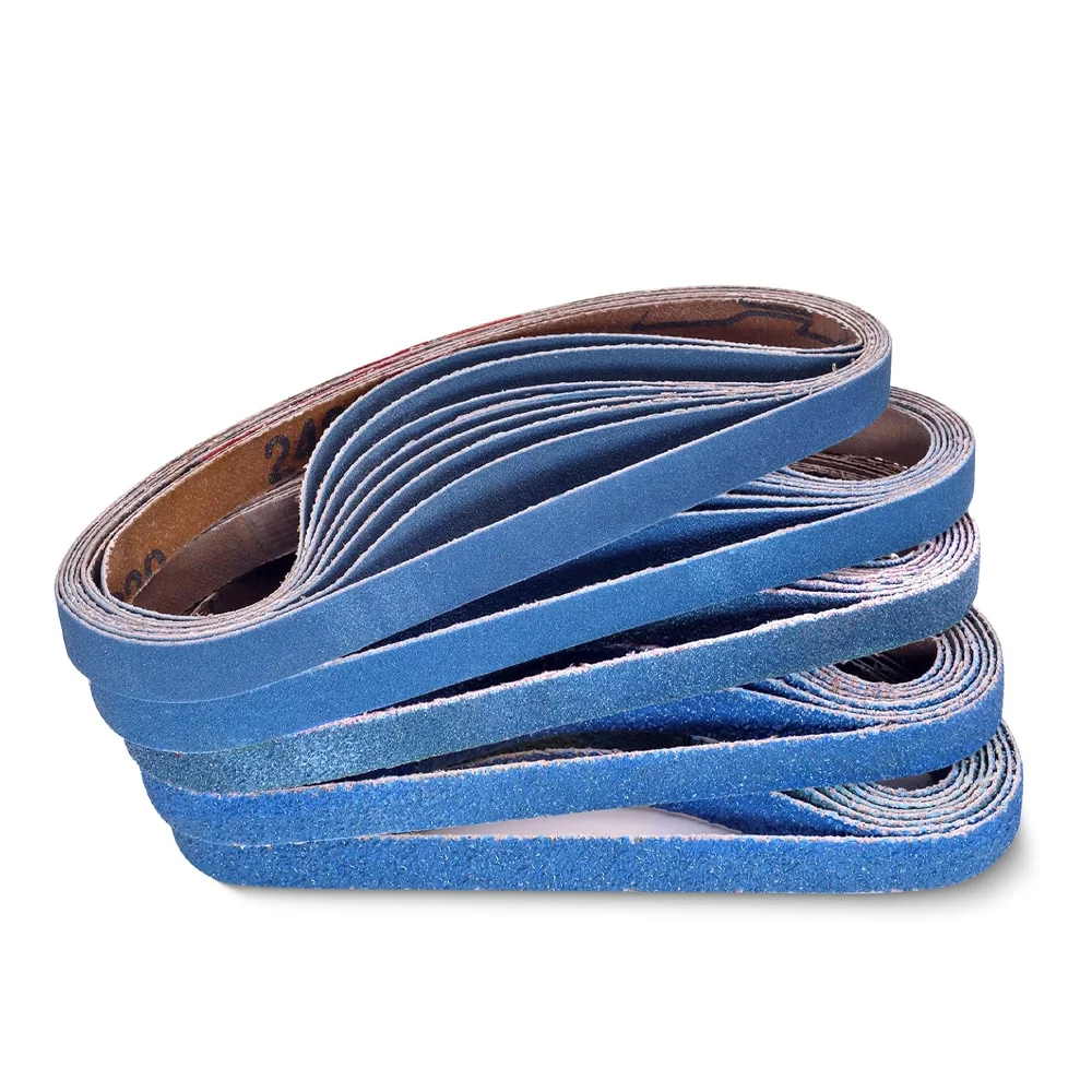 

30PCS 457*13mm Zirconia Sanding Belts 40-120 Grit Grinding Polishing Sanding Belts for Knife Sharpening,Woodworking,Metal