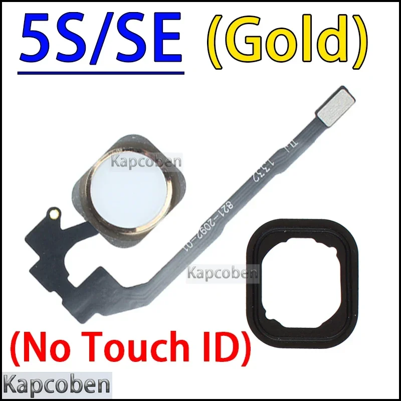 Replacement Parts for Iphone 6Plus 5 5C 5S SE 2016 6 6S Plus Home Button Flex Cable Return Function (No Fingerprint)