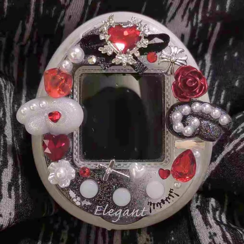 Hot Electronic Pet Protective Cover Laurel Goth Love Rose Style Tamagotchi 4u/4u+ Series Panel For Protection Cover Gifts