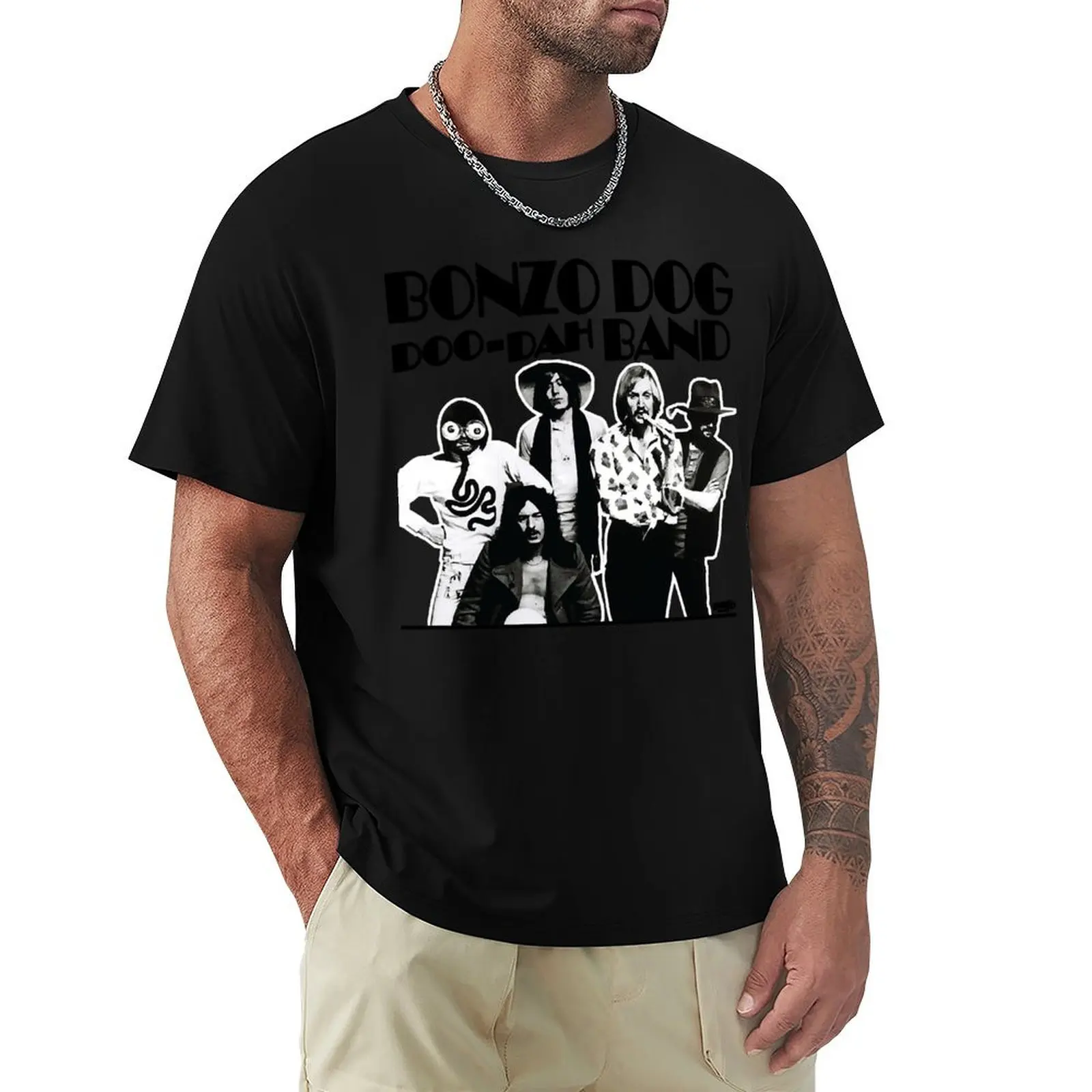 Regalo para hombres, camiseta con protección UV para fanáticos de la película Bonzo Dog Band, camiseta para exteriores