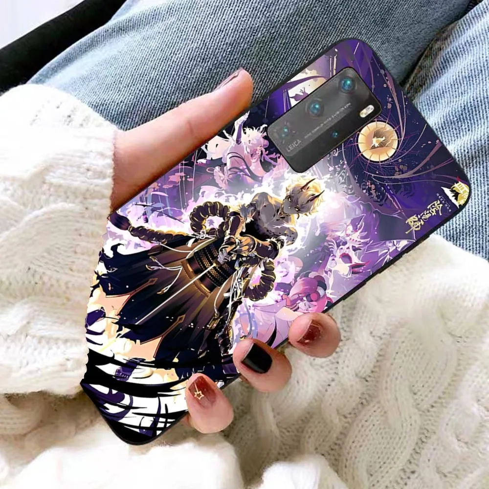 Cartoon Onmyoji Phone Case For Huawei P 8 9 10 20 30 40 50 Pro Lite Psmart Honor 10 lite 70 Mate 20lite