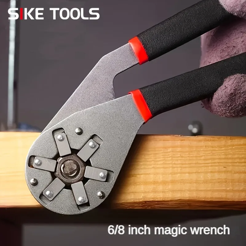 

Magic Wrench 6-inch 8-inch Multipurpose External Hexagonal Alloy Steel Industrial Grade Manual Clamping Hexagonal Wrench