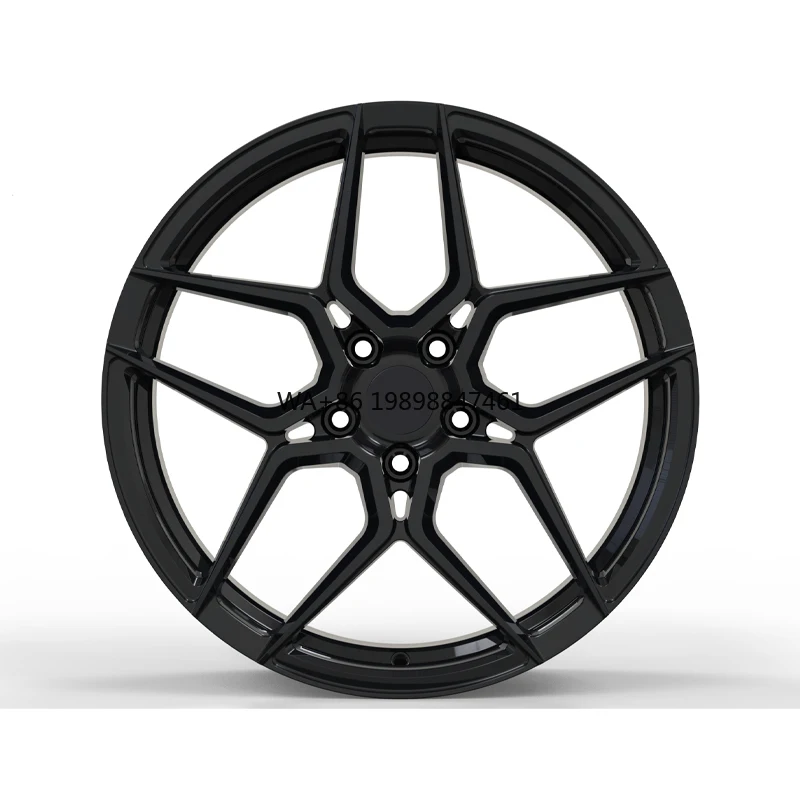 

Custom Gushi Forged Concave Design Car Wheels 17/18/19/20/21 Inch 5x114.3 Aluminum Alloy New 4 Pieces Black Finish ET38 8.5J