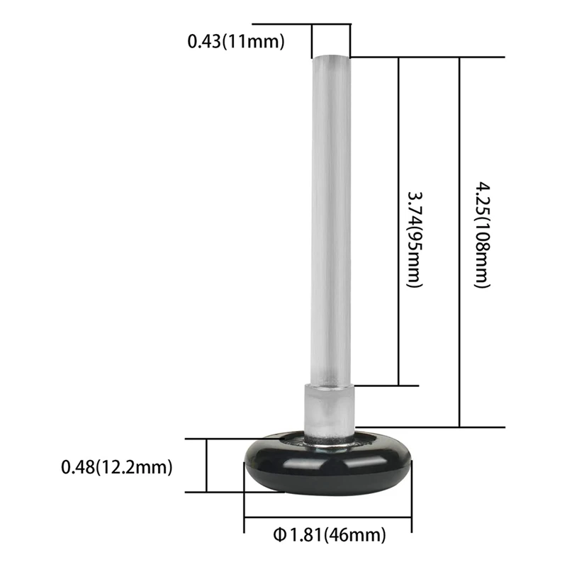 10 Pak Rol Pintu Garasi Nilon Rol Pintu Garasi Segel Ganda Bantalan Presisi Rol Pintu Geser