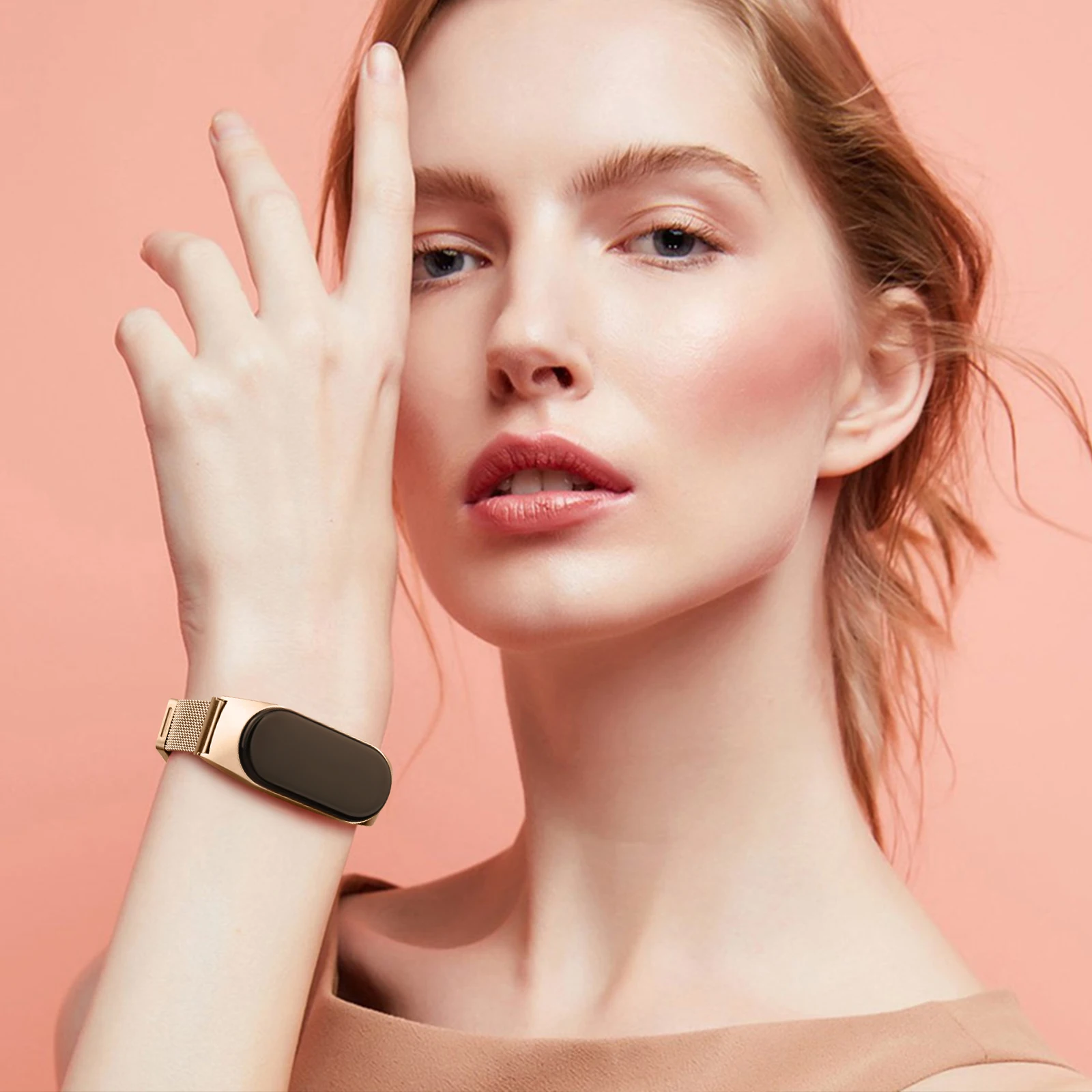 Metal Magnetic Strap For Xiaomi MI Band 7 Smartwatch Watchband Replacement For Xiaomi Miband 7 Wristband Accessories image 5