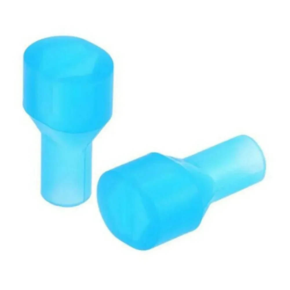 2pcs Replacement Bite Valve Hydration Valve Nozzle Blue  Hydration Suction Valve Nozzle Hydration Bag Bladder Accessory