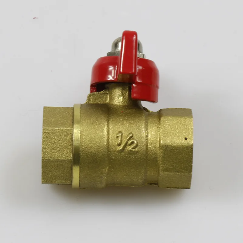 216 copper ball valve double wire (inside and outside the wire) ball valve 4 points -2 inch inner teeth deduction copper valve