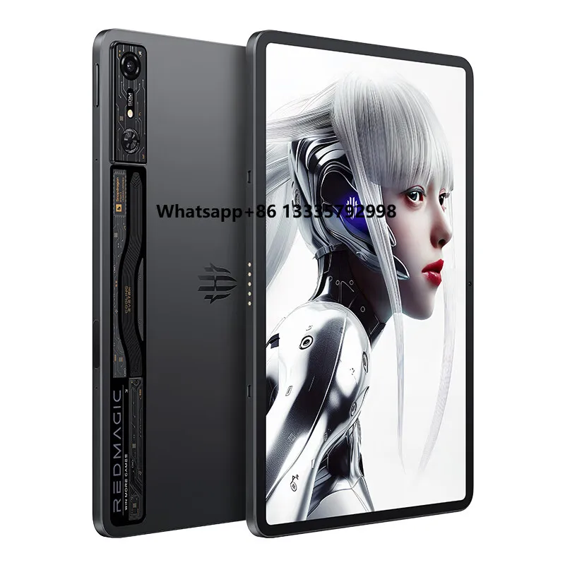 

2025 Latest Design Red Magic Tablet Nova 10.9inch 144Hz IPS LCD Snapdragon 8 Gen 3 10100mAh Battery High End Gaming Tablet PC